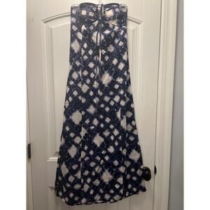 NWT Lauren Conrad Women’s Strapless Bohemian Rhapsody Halter Maxi Dress Size 2‎